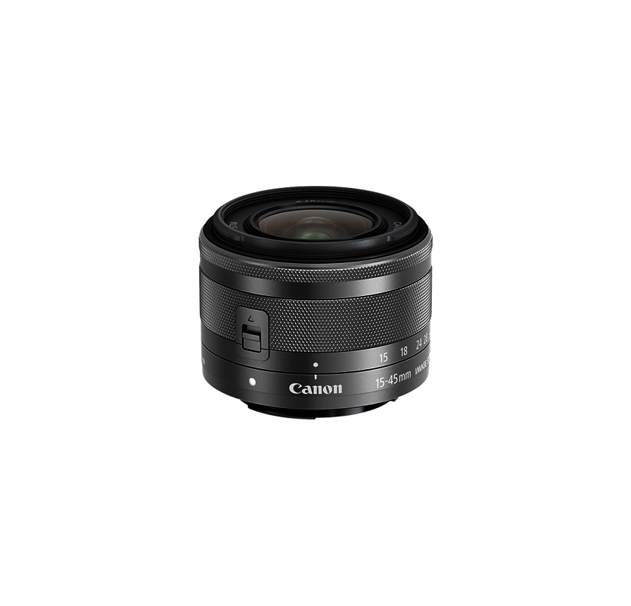 キャノン CANON EF-M 15-45mm F3.5-6.3 IS STM 標準ズームレンズ /ブラック |  [レンズレンタル]